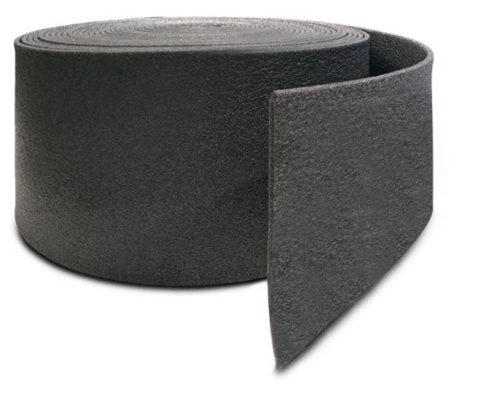 Pamatų hidroizoliacinė juosta (245 mm x 7 mm) (50 m)