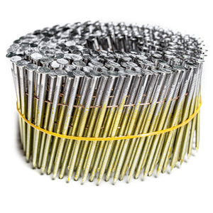 16° Coil Nails 3.1 mm Diameter Galvanized 12µm for Coil Nailers
