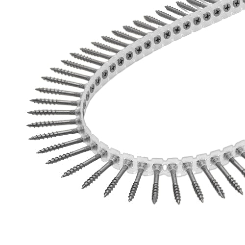 Juostiniai medsraigčiai medžio grindų/terasų tvirtinimui, RUSPERT padengimas (4.2 x 42 mm) (1000 vnt)