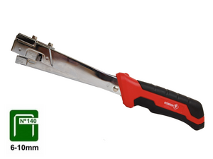 4PRO14010M - Mechaninis smūginis kabiamušis + 400 vnt. kabių (140 tipo kabėms) (6 - 10 mm)