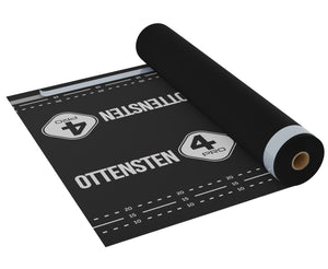 4PRO-170SK2 - Difuzinė plėvelė su 2 lipniomis juostomis 170 g/m² (1.5 x 50 m) (75m2)