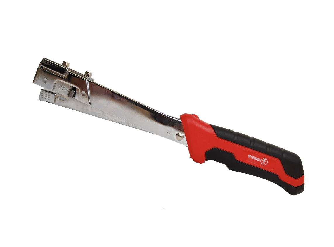 4PRO14010M - Mechaninis smūginis kabiamušis + 400 vnt. kabių (140 tipo kabėms) (6 - 10 mm)