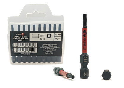 4PRO magnetic impact bits TORX 50 mm, 20 pcs.