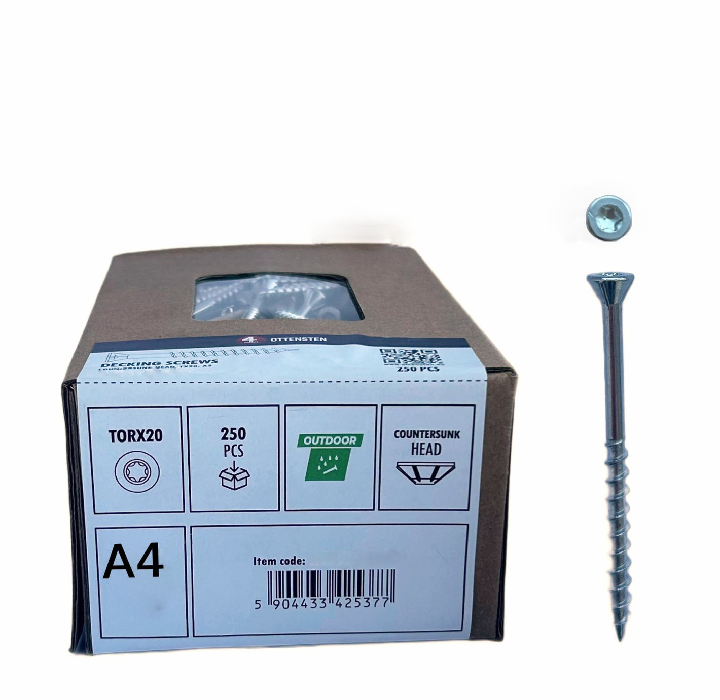 4PRO – Terasinis medsraigtis A4 (4.2 x 56 mm)