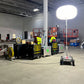 LIGHT BOY - LED Balloon Lighting Tower with Cart, 3.2 m