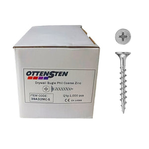 4PRO - Cinkuoti sraigtai, gipsas/medis, PH (3.9 x 32-42 mm)