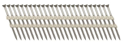 Beck SCRAIL - Išsukamos vinys juostose 34° (2.8/3.2 x 75 mm) (1000 vnt.) FASCOAT