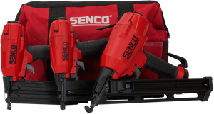 SENCO - 3 pneumatinių apdailos įrankių komplektas (FinishPro18BL, FinishPro35BL, SLS18BL)