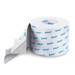 SIGA Rissan 430 - Langų apvadų juosta, pilka (150–230 mm × 25 m)