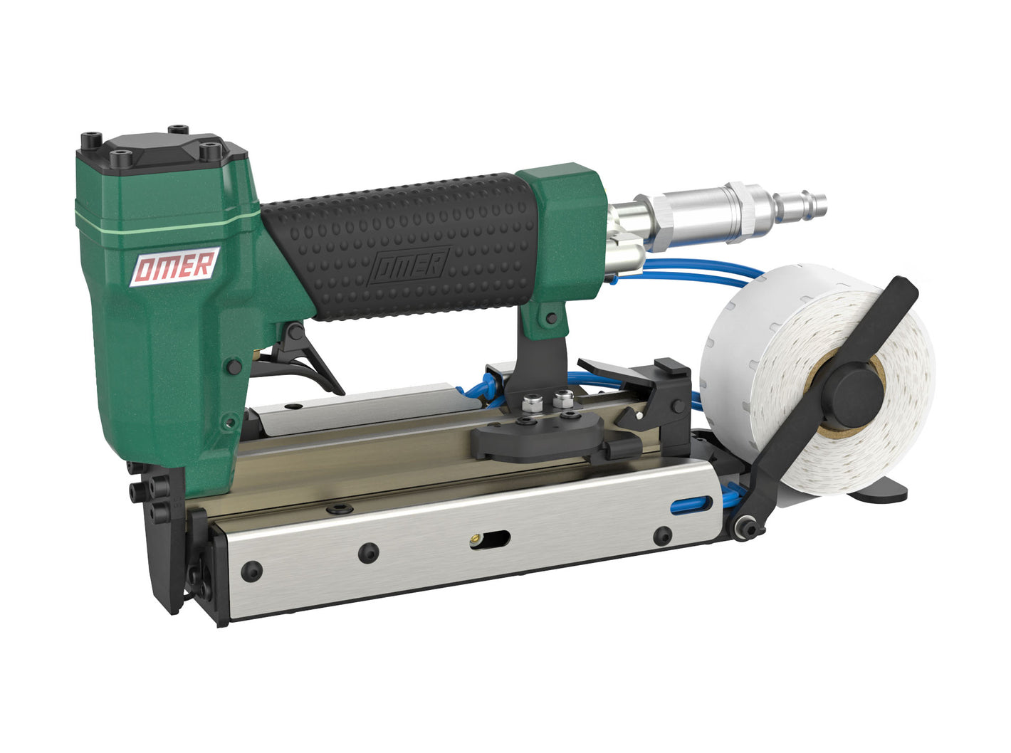 OMER 80.16ET, Pneumatic Paper Label Stapler (80/AT Type Staples)