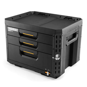 TOUGHBUILT StackTech – 3 stalčių užrakinama dėžė