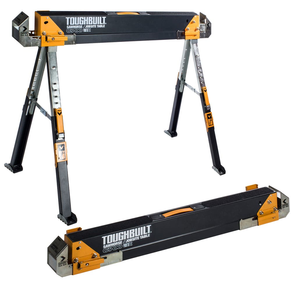 ToughBuilt TB-C700 - Statybinis darbastalis / ožys (komplektas/2 vnt.)
