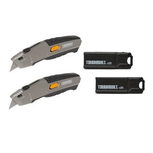 ToughBuilt - Darbiniai peiliai (2 peiliai + 50 geležčių)