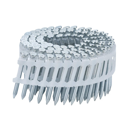 Ankerinės vinys būgnuose 16° galvanizuotos, rifliuotos (3.8 x 40 mm)