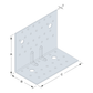 AG922 Simpson Strong-Tie - Sustiprintas tvirtinimo kampas (121 x 79 x 150 mm) (2.5 mm)