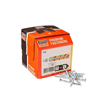 CNA4.0X60 - Rievėtos vinys (4.4 x 60 mm) (250 vnt)