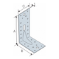 E9S/2.5 Simpson Strong-Tie - Sustiprintas tvirtinimo kampas (152.5 x 94 x 65 mm) (2.5 mm)
