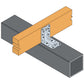 ABR7015Z Simpson Strong-Tie - Sustiprintas tvirtinimo kampas (70 x 70 x 55 mm) (1.5 mm)
