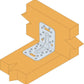 ACRL10520 Simpson Strong-Tie - Sustiprintas tvirtinimo kampas (105 x 105 x 90 mm) (2 mm)
