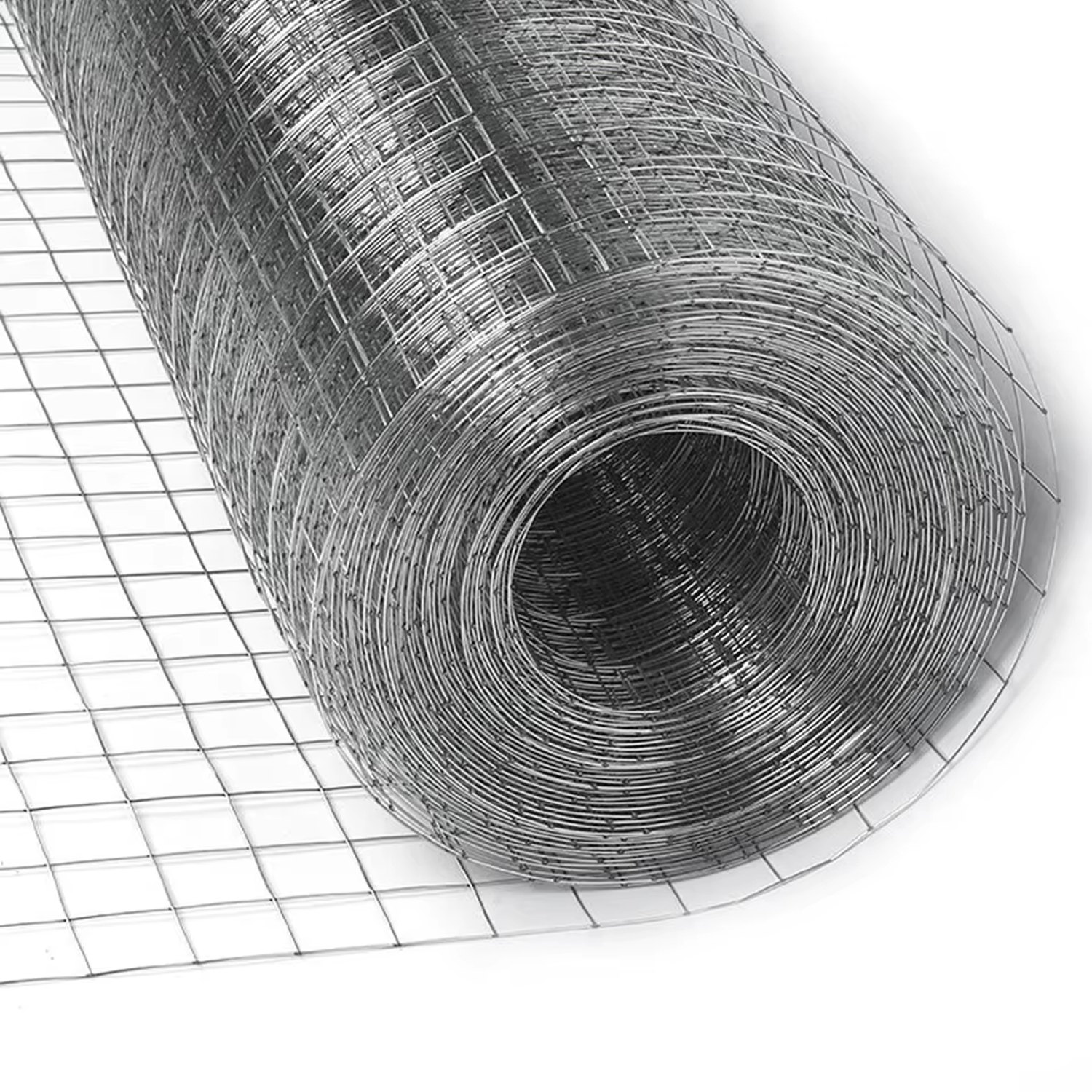 Karštai cinkuoto vielinio tinklo rulonas 1×15 m (13×25 mm)