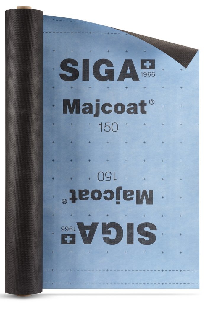 SIGA Majcoat 150 - Priešvėjinė difuzinė membrana (1.5 m x 50 m)