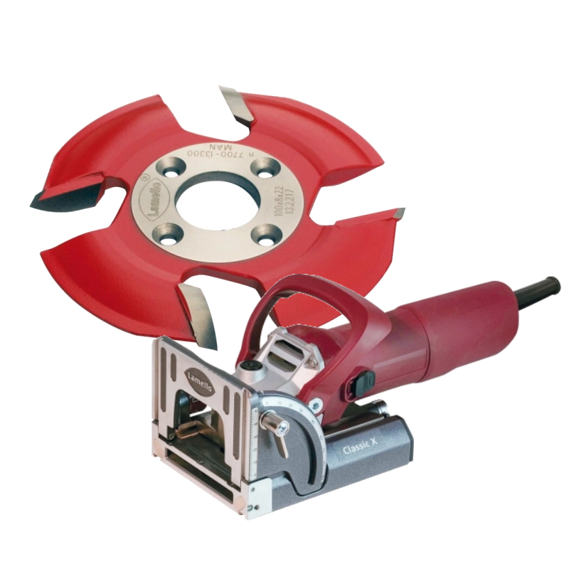 Lamello Classic X with HW Z4 Router Bit for Wood Jointing