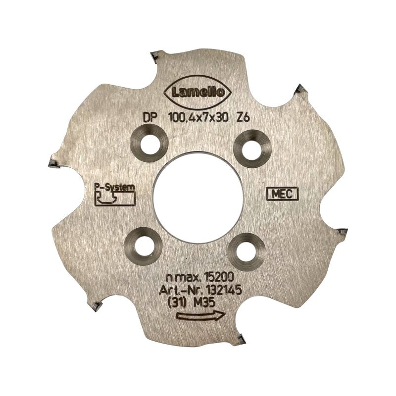 Lamello - DP Z6 griovelių freza CNC staklėms (100.4 x 7 x 30 mm)
