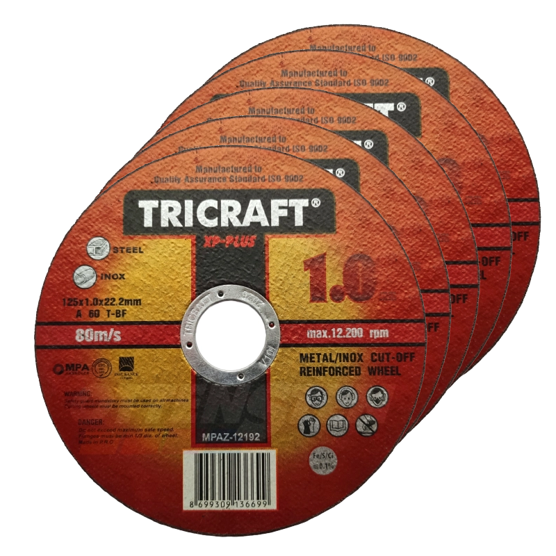 Angle Grinder Steel Cutting Discs XP Plus 125x1x22 (25 pcs.)
