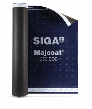 SIGA Majcoat 250 SOB - Priešvėjinė difuzinė membrana (1.5 m x 50 m)