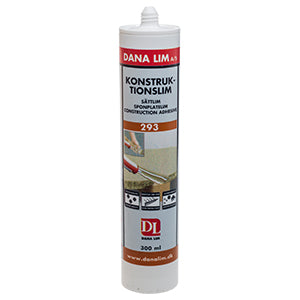 DANA LIM  Konstruktionslim 293 - Montavimo klijai (300 ml)