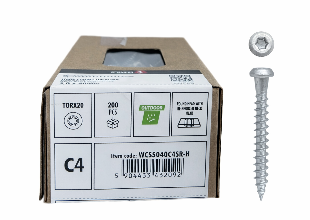 4PRO - Inkarinis medvaržtis C4 (5.0 x 40 mm) 