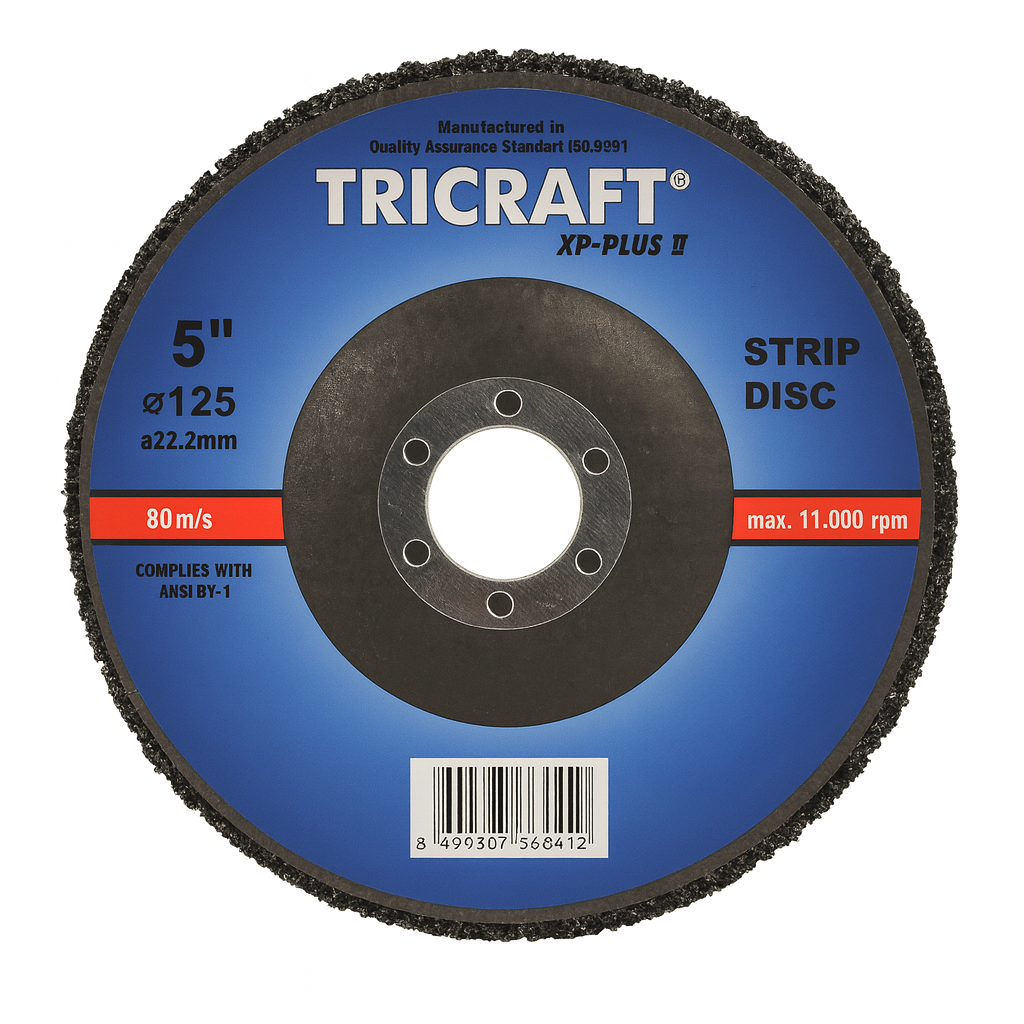 TRICRAFT XP-PLUS II šveitimo diskas - 125 × 22,2 mm (5“)