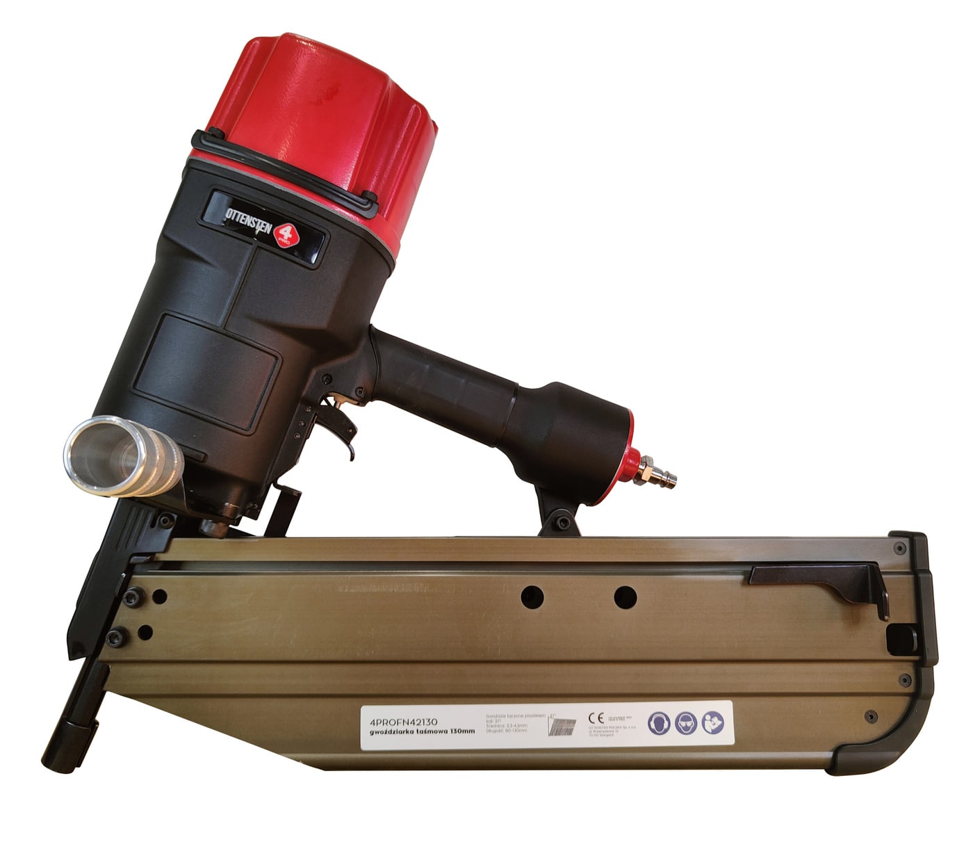 4PRO FN42130 - Juostinė viniakalė (90 - 130 mm) (21°)