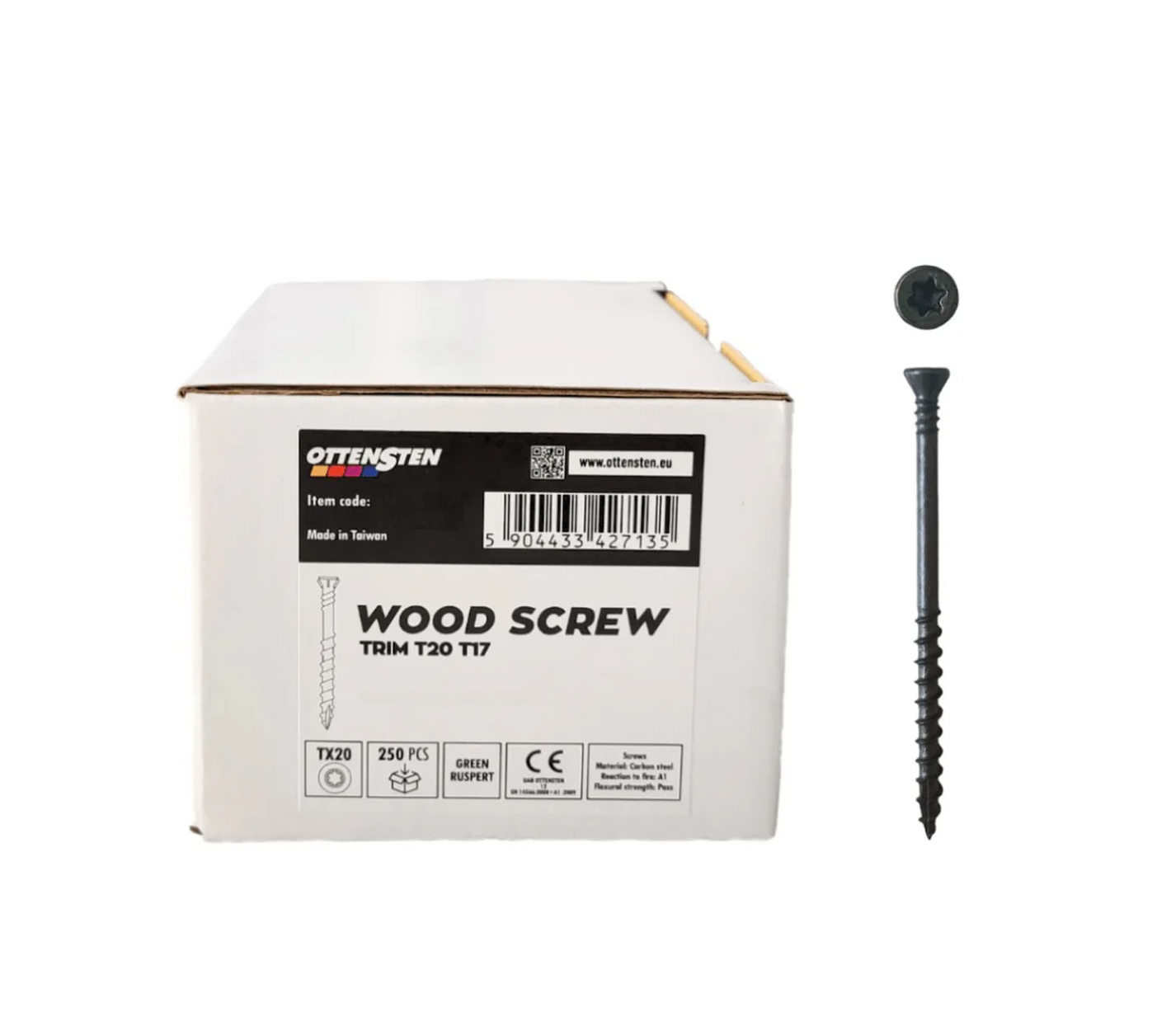 Medsraigčiai įleidžiama galva, Ruspert (4.5 x 65-75 mm)