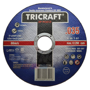 TRICRAFT - Pjovimo diskas XP Plus II 125x1x22 T41 (25 vnt)