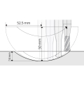 Lamello - HW grąžtas CNC staklėms (12 x 40 mm) (3)