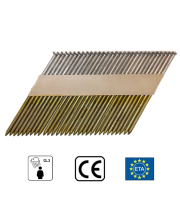Vinys juostose 34°, lygios, be padengimo (3.1mm x 90mm) (3000 vnt.)
