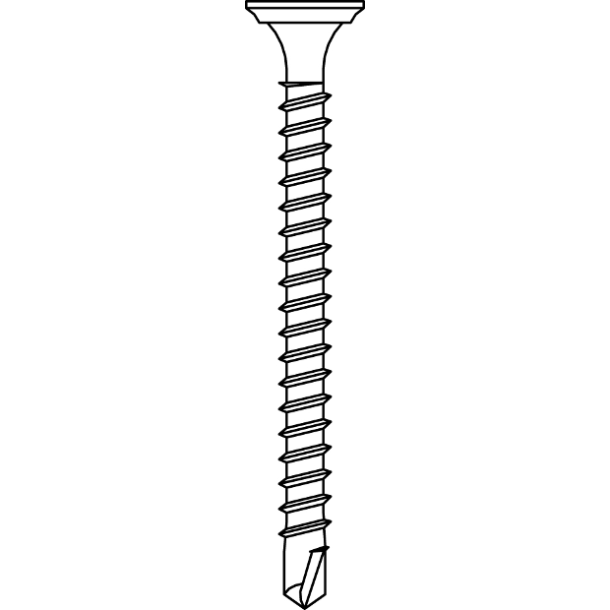 4PRO - Cinkuoti sraigtai, gipsas/metalas, PH (3.5 x 25-35 mm) (2)