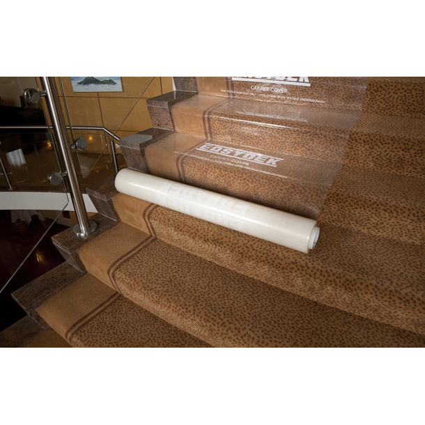 EASYDEK Carpet cover - Apsauginė plėvelė kilimams (100mk x 600mm x 60m) (4)