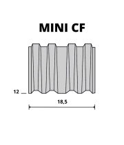 OMER MINI CF/12 - Banguotos vinys (12 mm) 2375 vnt