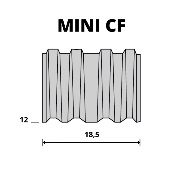 OMER MINI CF/12 - Banguotos vinys (12 mm) 2375 vnt (1)