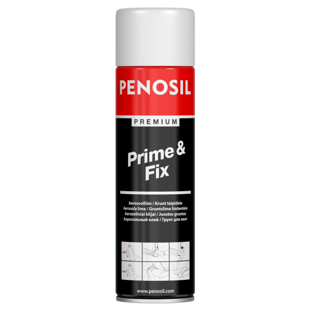 PENOSIL Premium Prime&Fix - Purškiami klijai – gruntas (500 ml) (1)