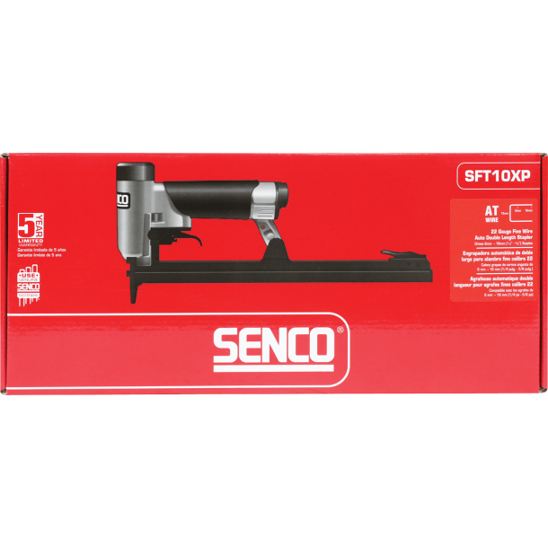SENCO SFT10XP-AT - Sąsagų kalimo įrankis, dvigubo ilgio dėtuvė (6 - 16 mm) (21 ga) (3)