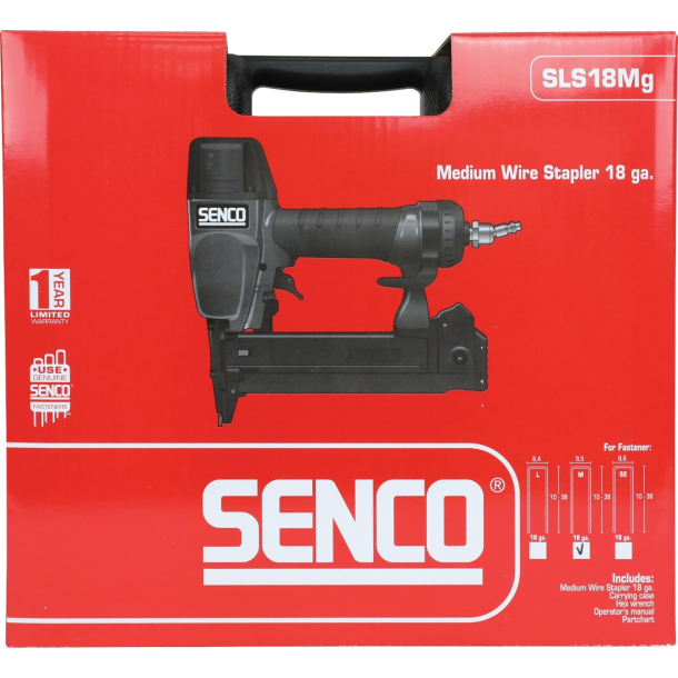 SENCO SLS18Mg-L - Sąsagų kalimo įrankis (9.5 - 38 mm) (18 ga) (3)