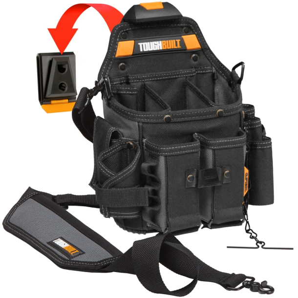 ToughBuilt "Journeyman Electrician Pouch" - Elektriko dėklas su petneša (1)