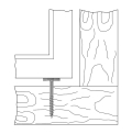 VSB Karmjusterskruv - Rėmo reguliavimo sraigtas (7 x 65 mm) (25 vnt) (3)