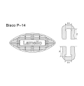 Lamello Bisco P-10 - Baldinė jungtis (80 vnt) (2)