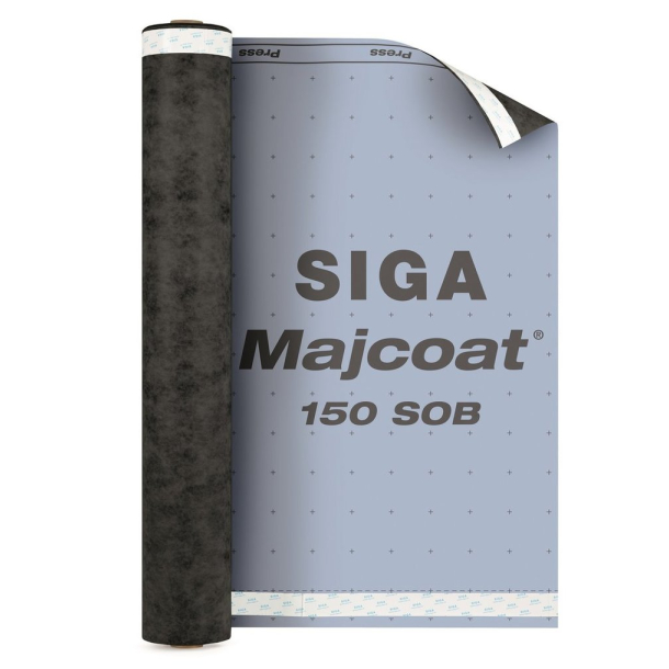 SIGA Majcoat® 150 SOB - Priešvėjinė difuzinė membrana (1.5 m x 50 m) (1)