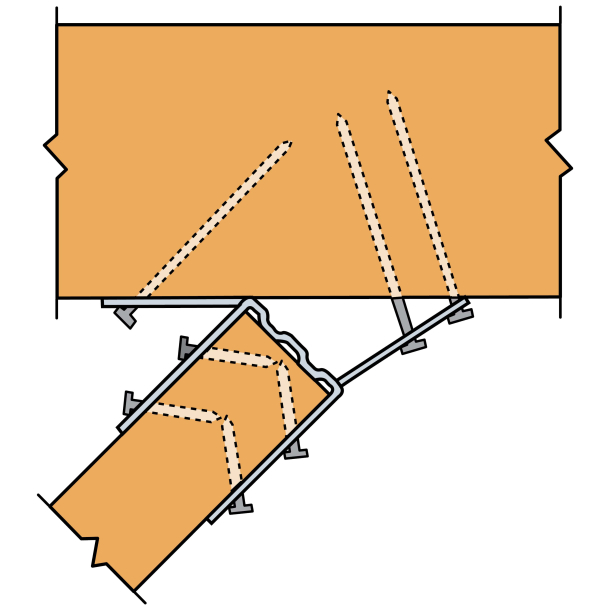 LSSU216/60 - Reguliuojamas gegnių laikiklis (216 x 60 x 1.2 mm) (4)