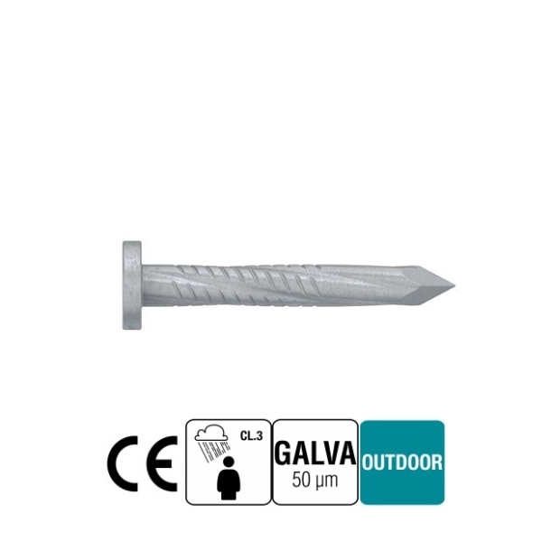 N3.75G - Sraigtinė vinis (3.75 x 30 mm) (390 vnt) (1)